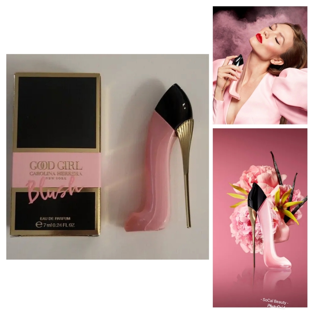 🍁Scent Idea🍁BNIB Carolina Herrera Good Girl BLUSH 0.24 OZ EDP Travel Splash!!